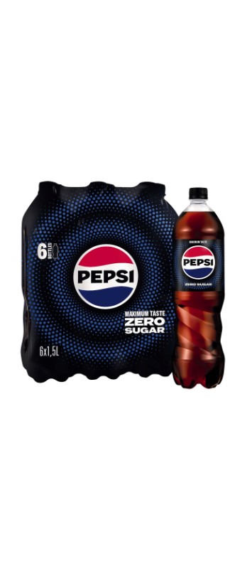 Pepsi Max/Zero, PET 6er-Pack Einweg *