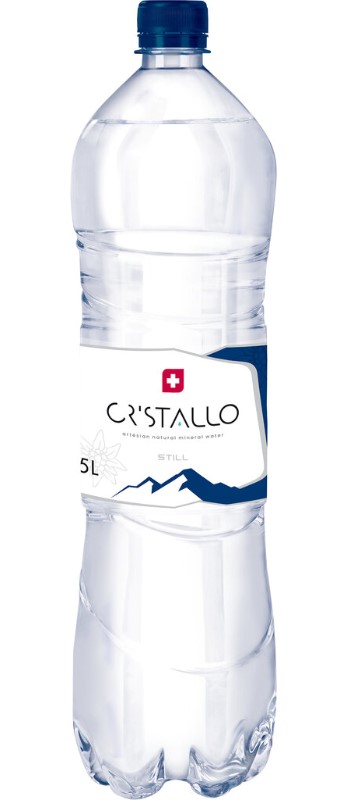 Cristallo blau, PET 6er-Pack Einweg *